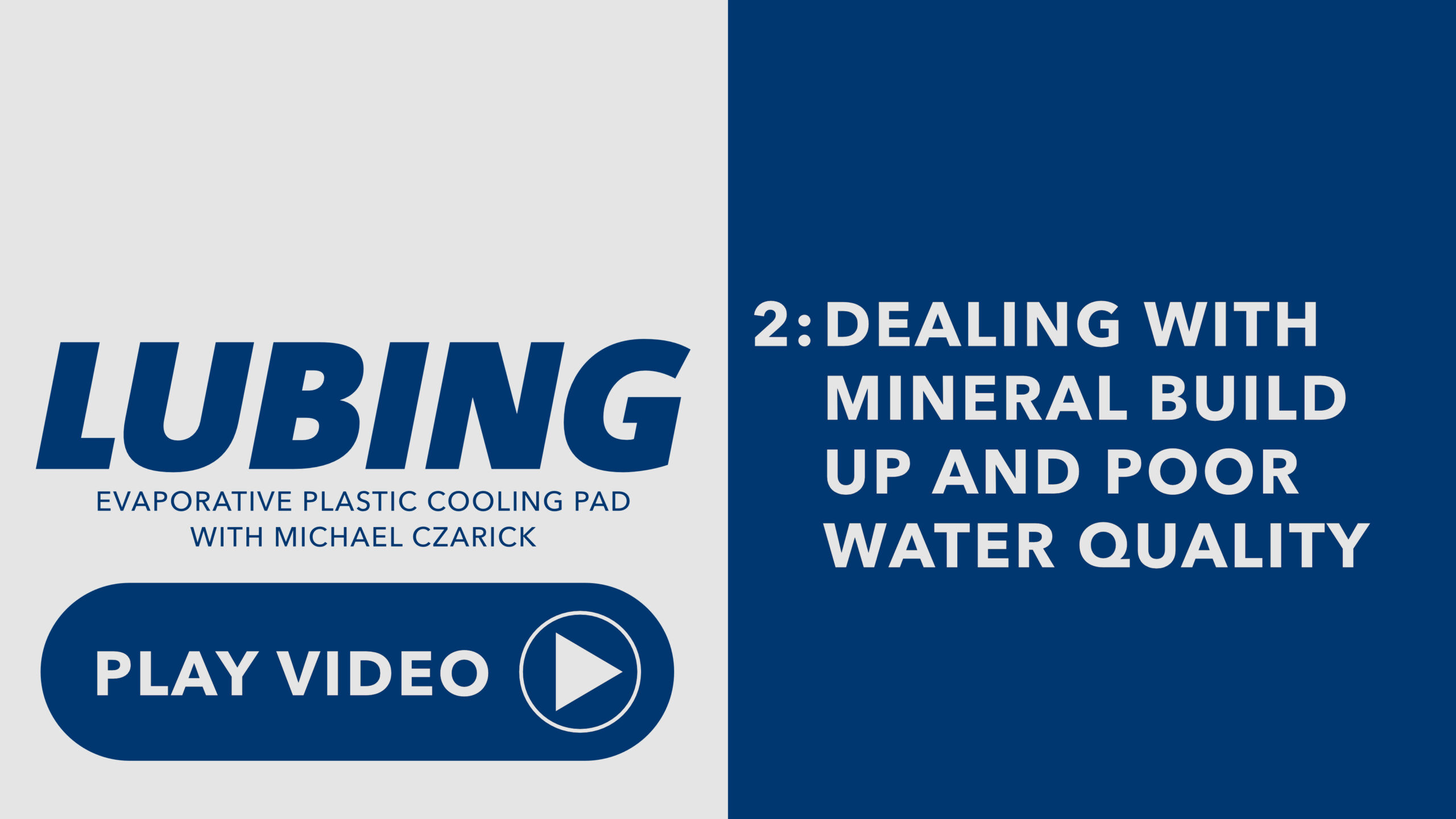 OptiCOOL plastic pad series