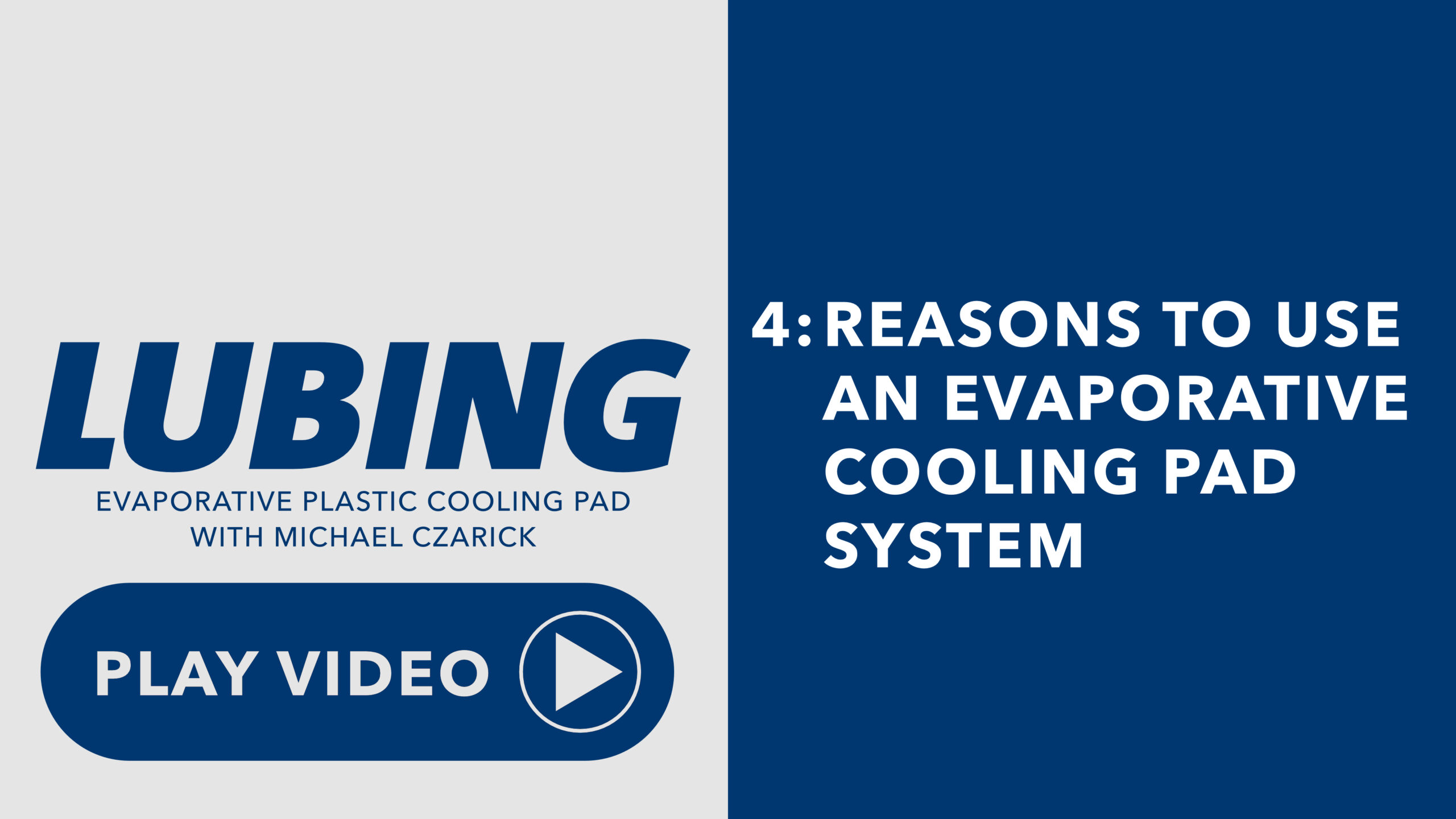 OptiCOOL plastic pad series