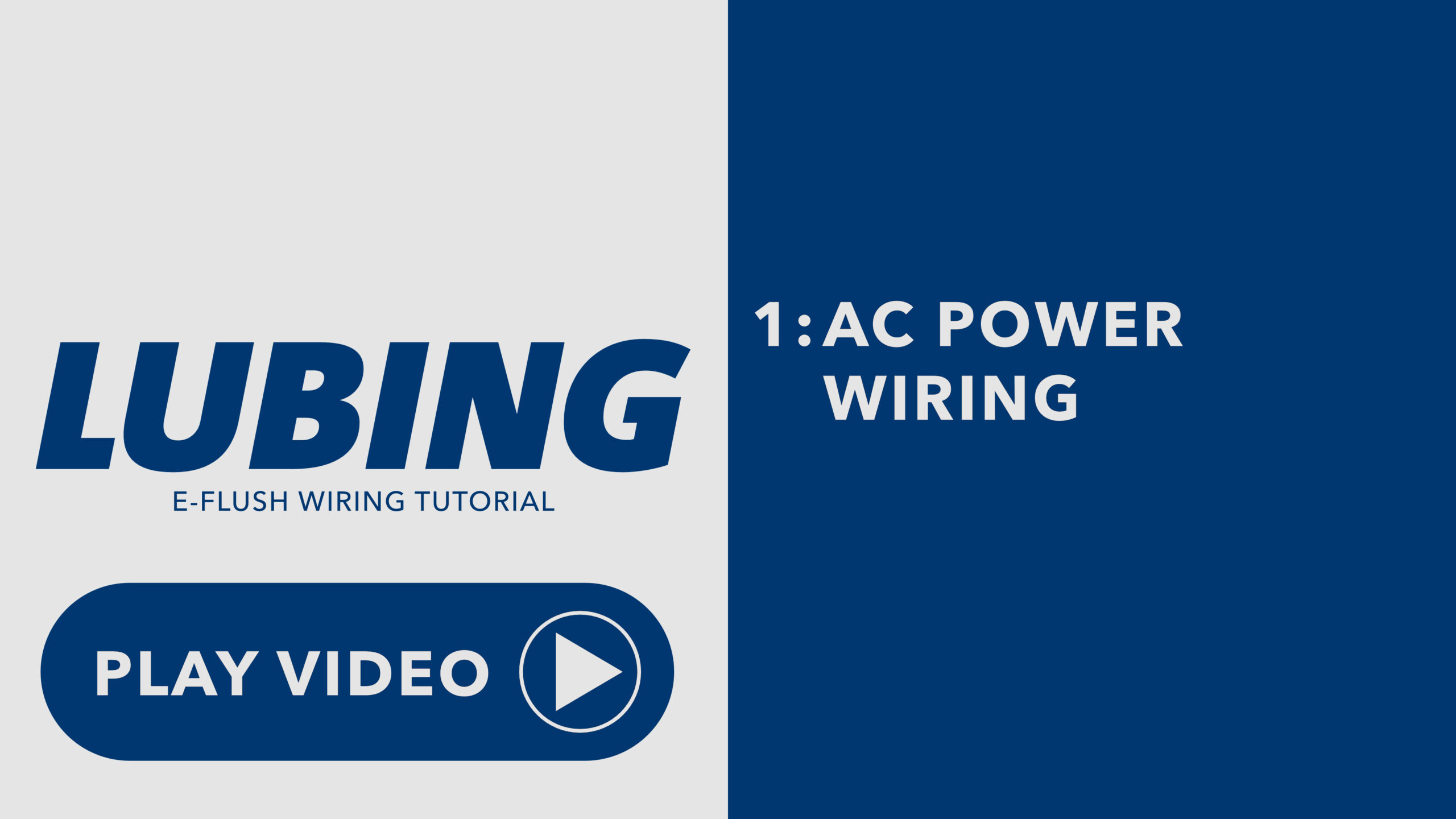 e Flush Regulator Wiring