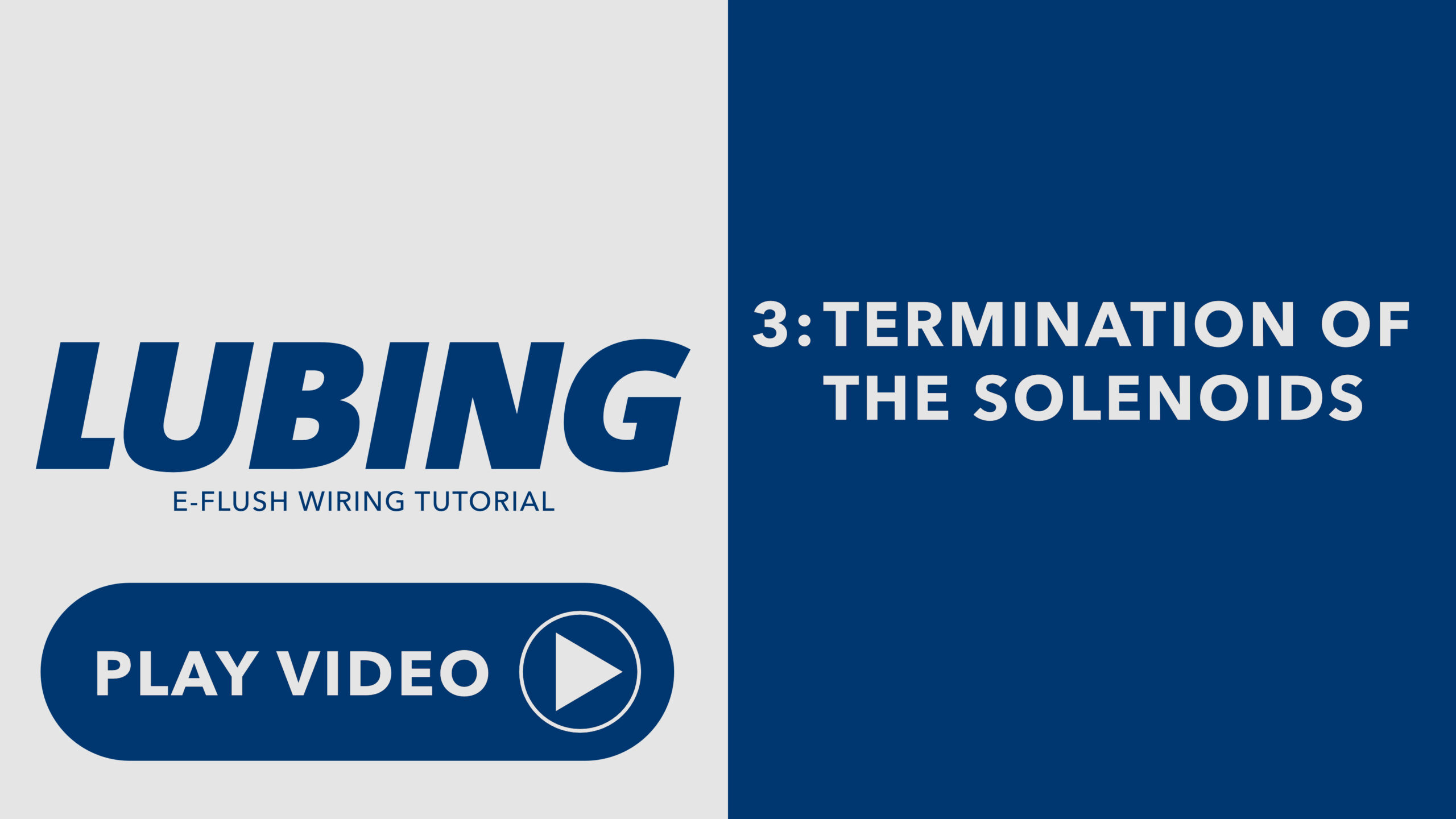 e Flush Regulator Wiring