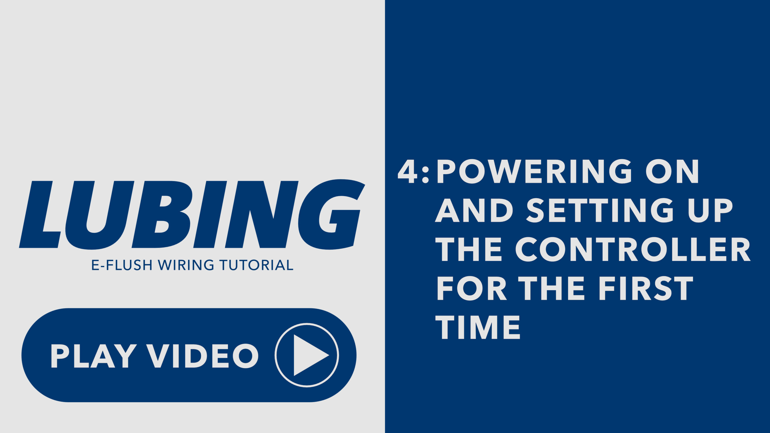 e Flush Regulator Wiring