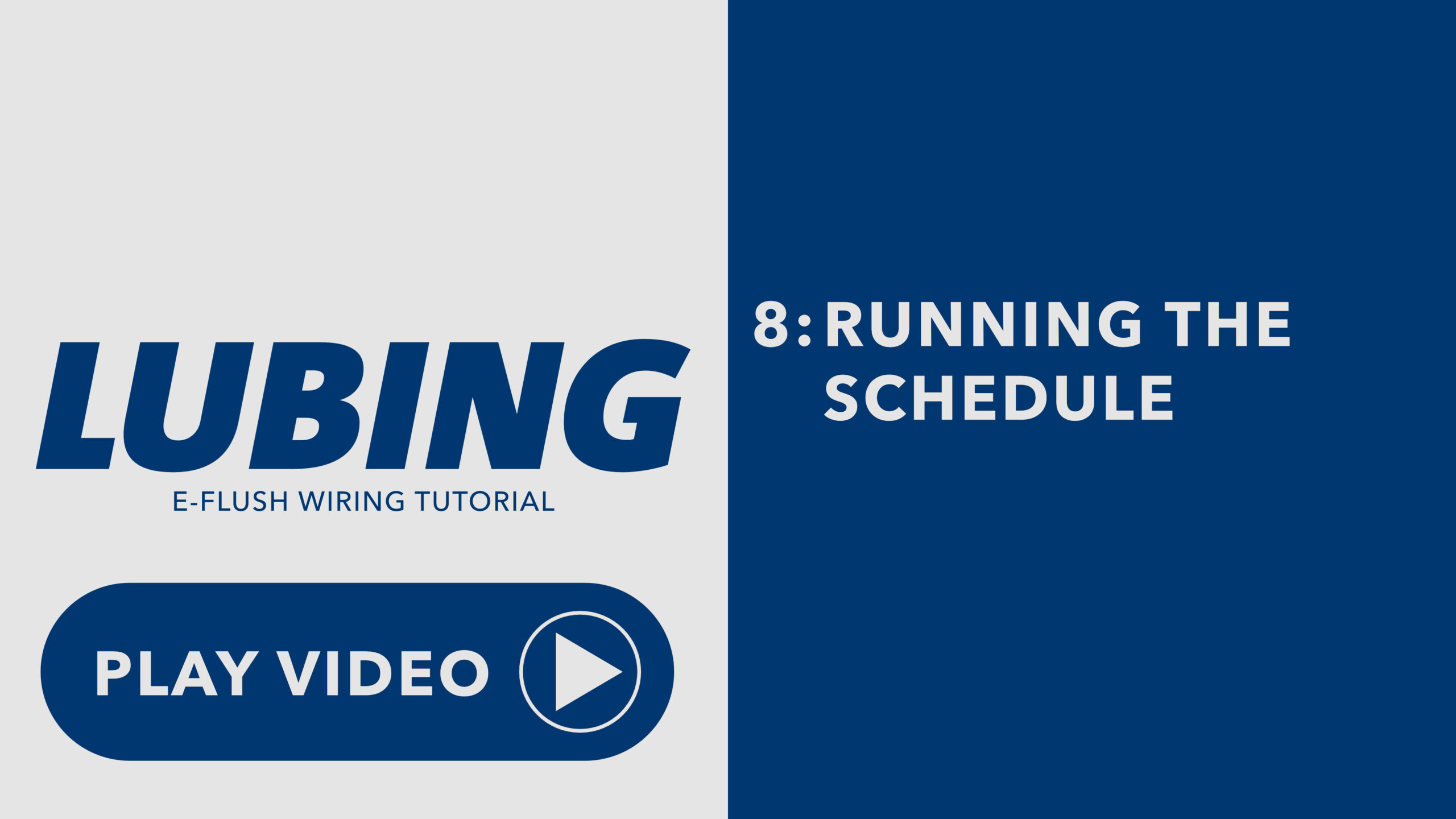 e Flush Regulator Wiring