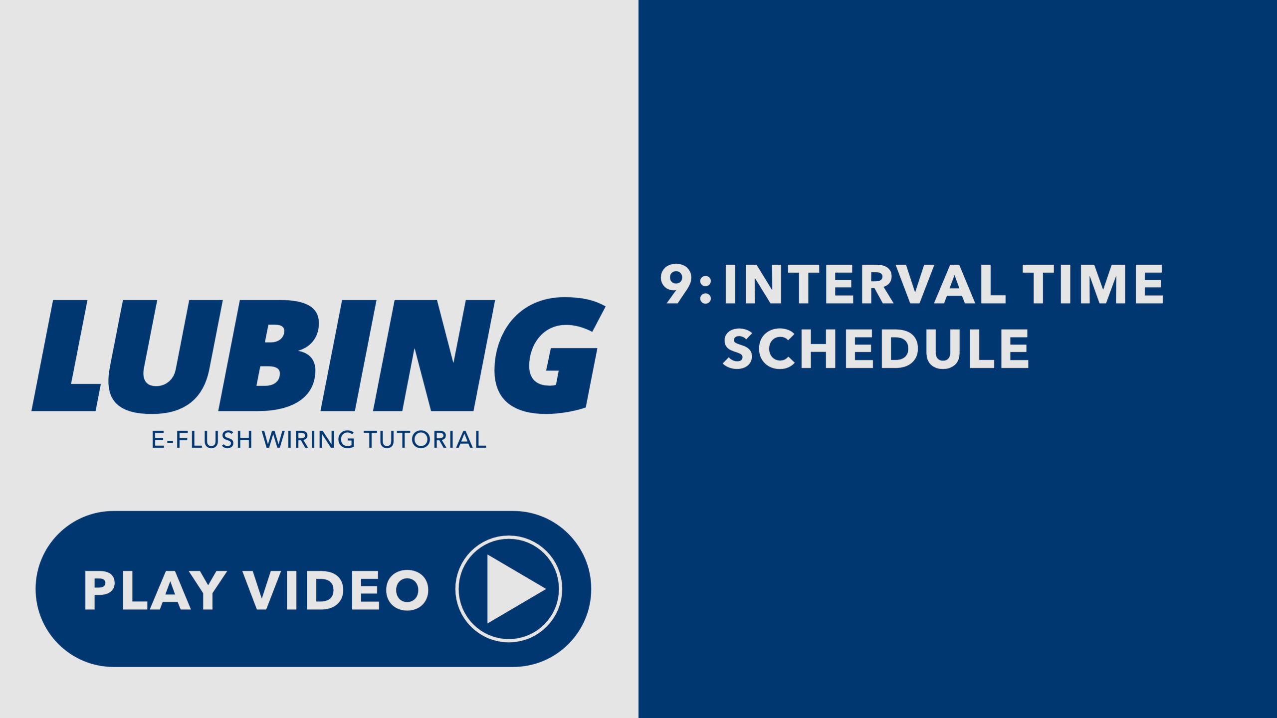 e Flush Regulator Wiring